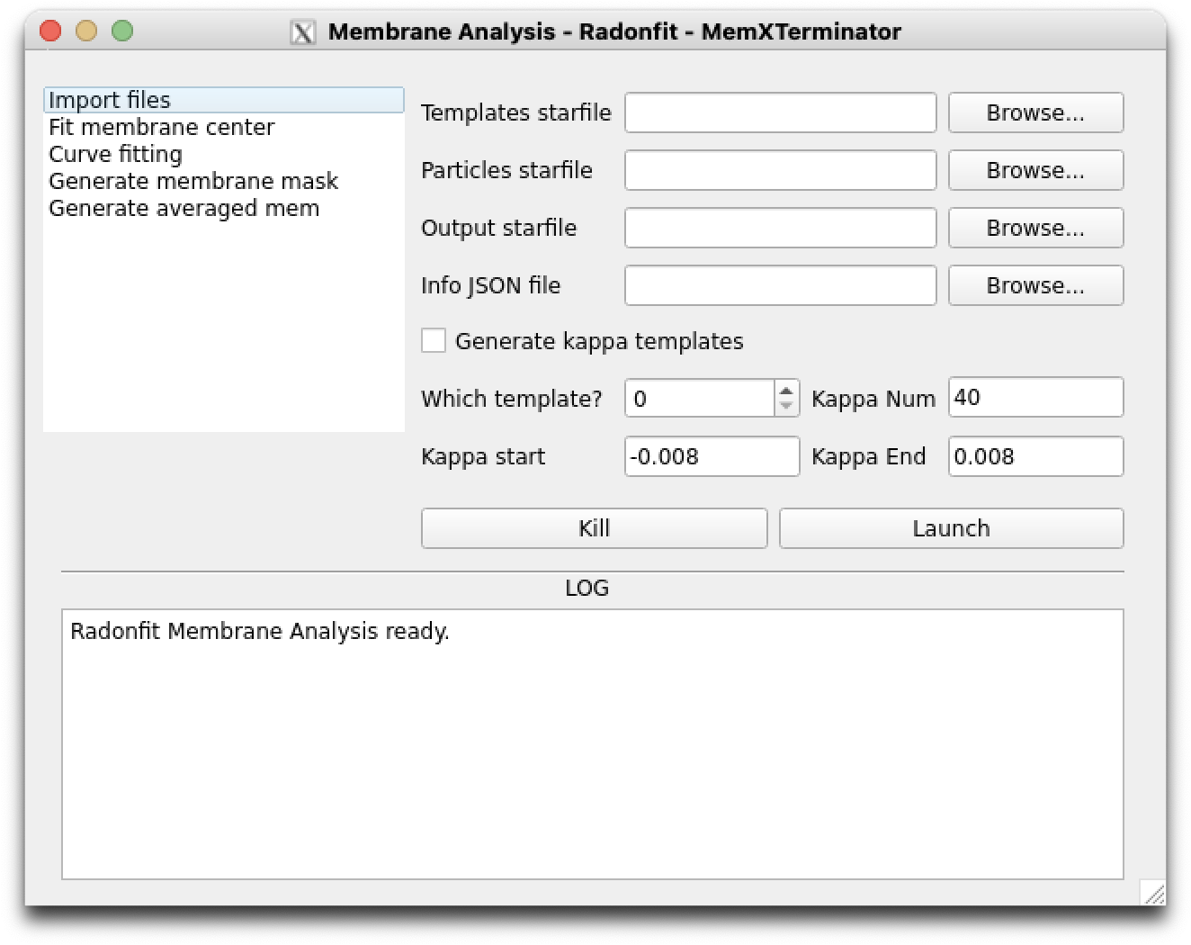 Membrane Analyzer Interface